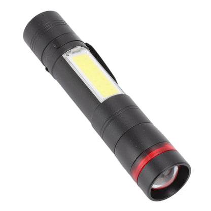 LED Flashlight Multifunction Highlight Telescopic Zoom Rechargeable Waterproof Mini Flashlight for Outdoor V1294-YM0523-3119220066611