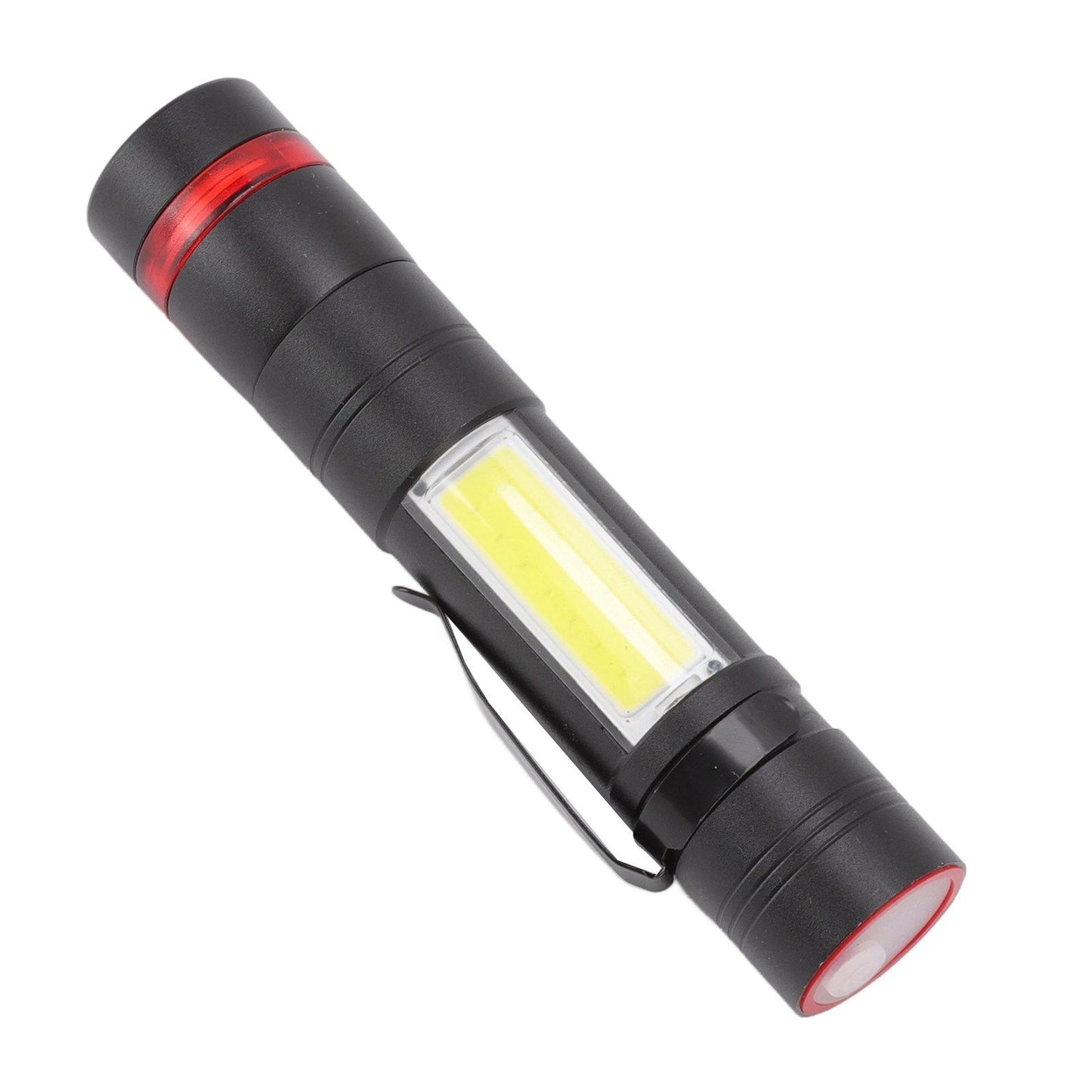 LED Flashlight Multifunction Highlight Telescopic Zoom Rechargeable Waterproof Mini Flashlight for Outdoor V1294-YM0523-3119220066611