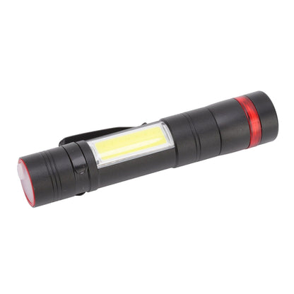LED Flashlight Multifunction Highlight Telescopic Zoom Rechargeable Waterproof Mini Flashlight for Outdoor V1294-YM0523-3119220066611