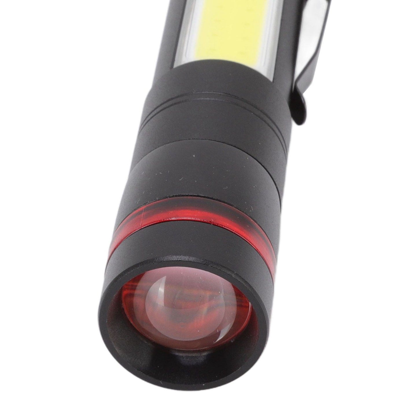 LED Flashlight Multifunction Highlight Telescopic Zoom Rechargeable Waterproof Mini Flashlight for Outdoor V1294-YM0523-3119220066611