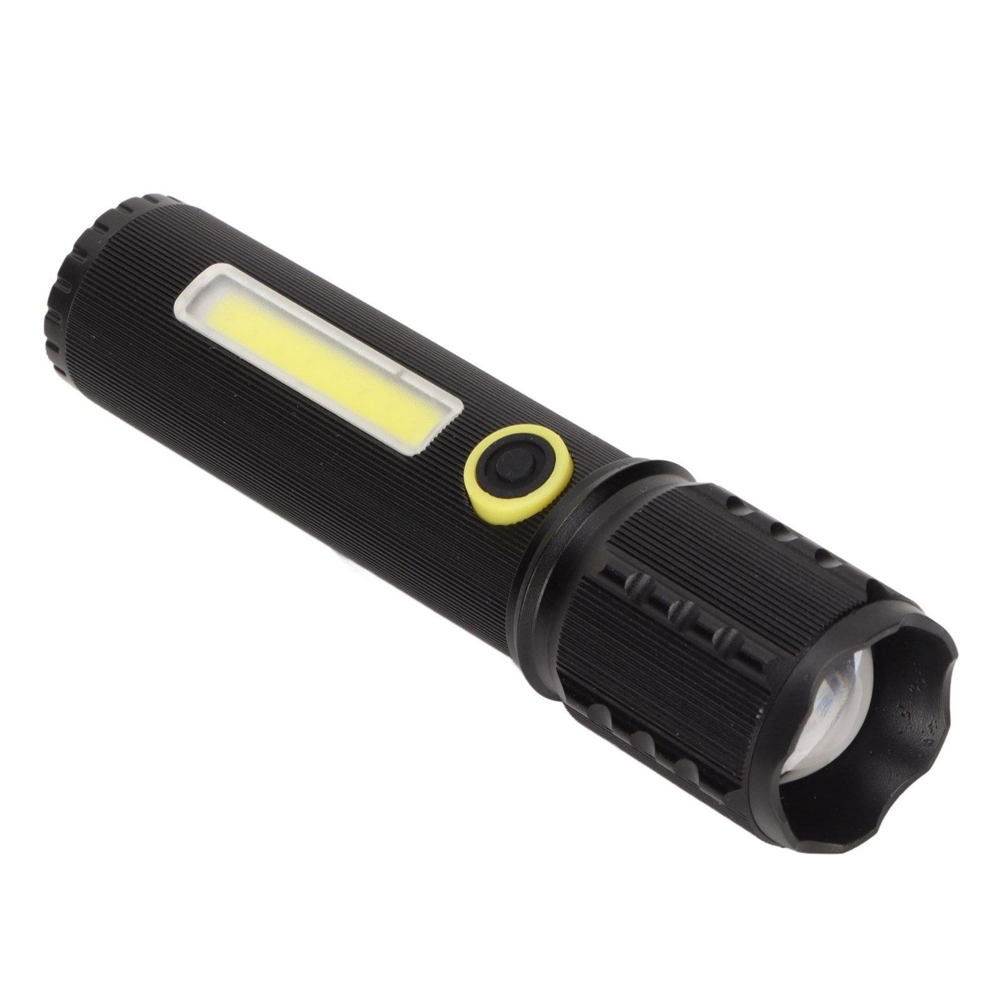 Mini Flashlight Strong Light 3 Modes Telescopic Zoom Portable Rechargeable for Camping Emergency Outdoor V1294-YM0523-3119220066811