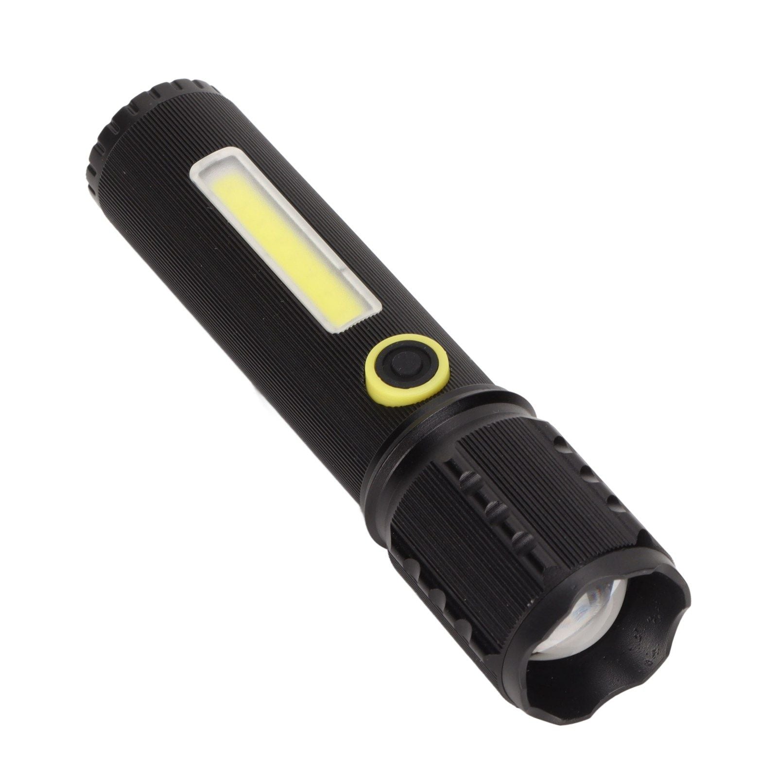 Mini Flashlight Strong Light 3 Modes Telescopic Zoom Portable Rechargeable for Camping Emergency Outdoor V1294-YM0523-3119220066811