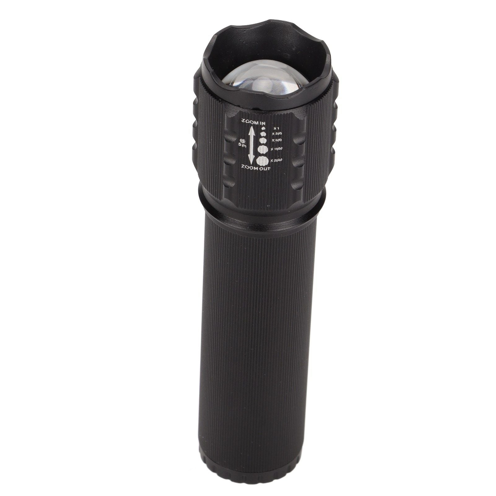 Mini Flashlight Strong Light 3 Modes Telescopic Zoom Portable Rechargeable for Camping Emergency Outdoor V1294-YM0523-3119220066811