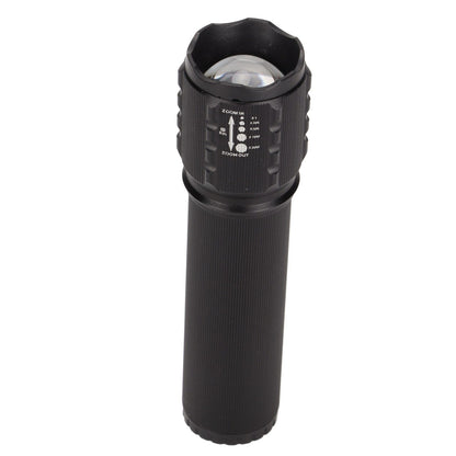 Mini Flashlight Strong Light 3 Modes Telescopic Zoom Portable Rechargeable for Camping Emergency Outdoor V1294-YM0523-3119220066811