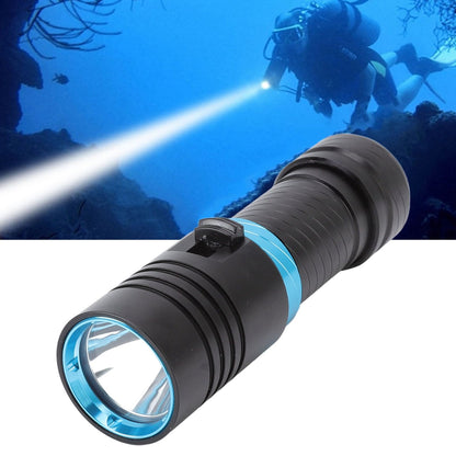 5000LM Diving Flashlight IPX8 100m Underwater Waterproof Infinitely Dimmable L2 LED Beads Scuba Dive Lights V1294-YM0523-3119220068611