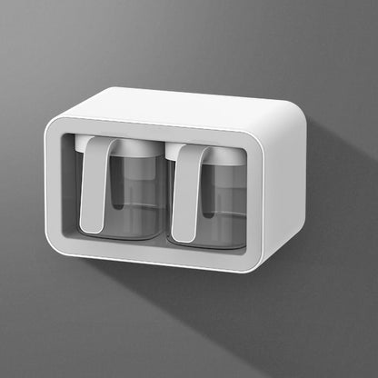 Under Desk Storage Box No Punching Storage ABS PS Small Hidden Drawer For Dormitory Small Transparent Black V1294-YM0524-3117220097612