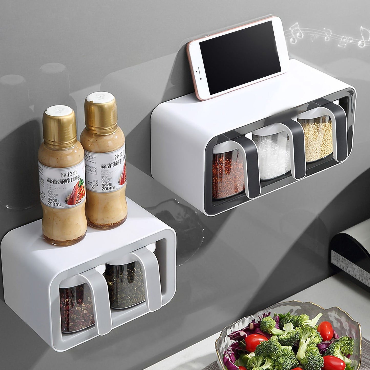 Under Desk Storage Box No Punching Storage ABS PS Small Hidden Drawer For Dormitory Small Transparent Black V1294-YM0524-3117220097612