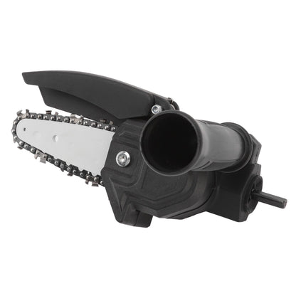 Hand Drill to Chainsaw Converter Portable Mini Electric Saw Adapter Set with Handle and Chain