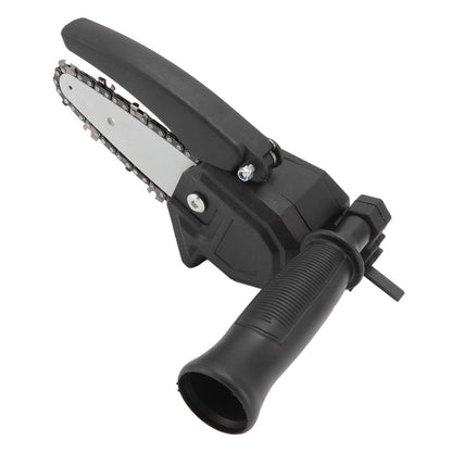 Hand Drill to Chainsaw Converter Portable Mini Electric Saw Adapter Set with Handle and Chain