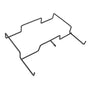 Camping Trash Rack Thickened Iron Rust Resistant Garbage Bag Holder for Home Kitchen Outdoor Camping Barbecue Picnic