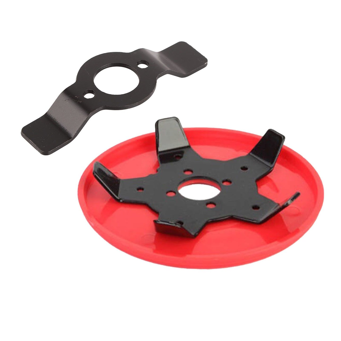Grass Trimmer Head Multi Function Lawn Mower Weeding Plate Replacement with Interchangeable Blade for Gardening