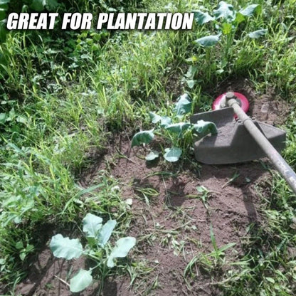 Grass Trimmer Head Multi Function Lawn Mower Weeding Plate Replacement with Interchangeable Blade for Gardening