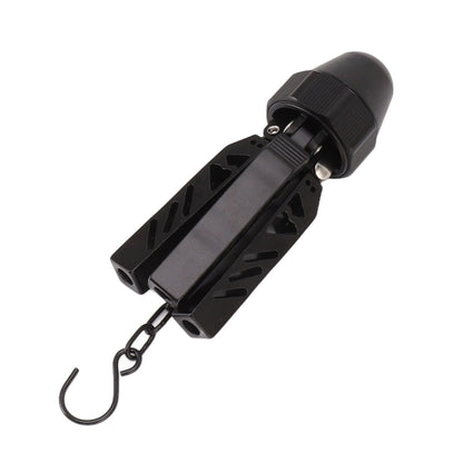 Camping Tripod Aluminum Alloy Stable Multifunctional Black A Shaped Tent Support Pole for Outdoor