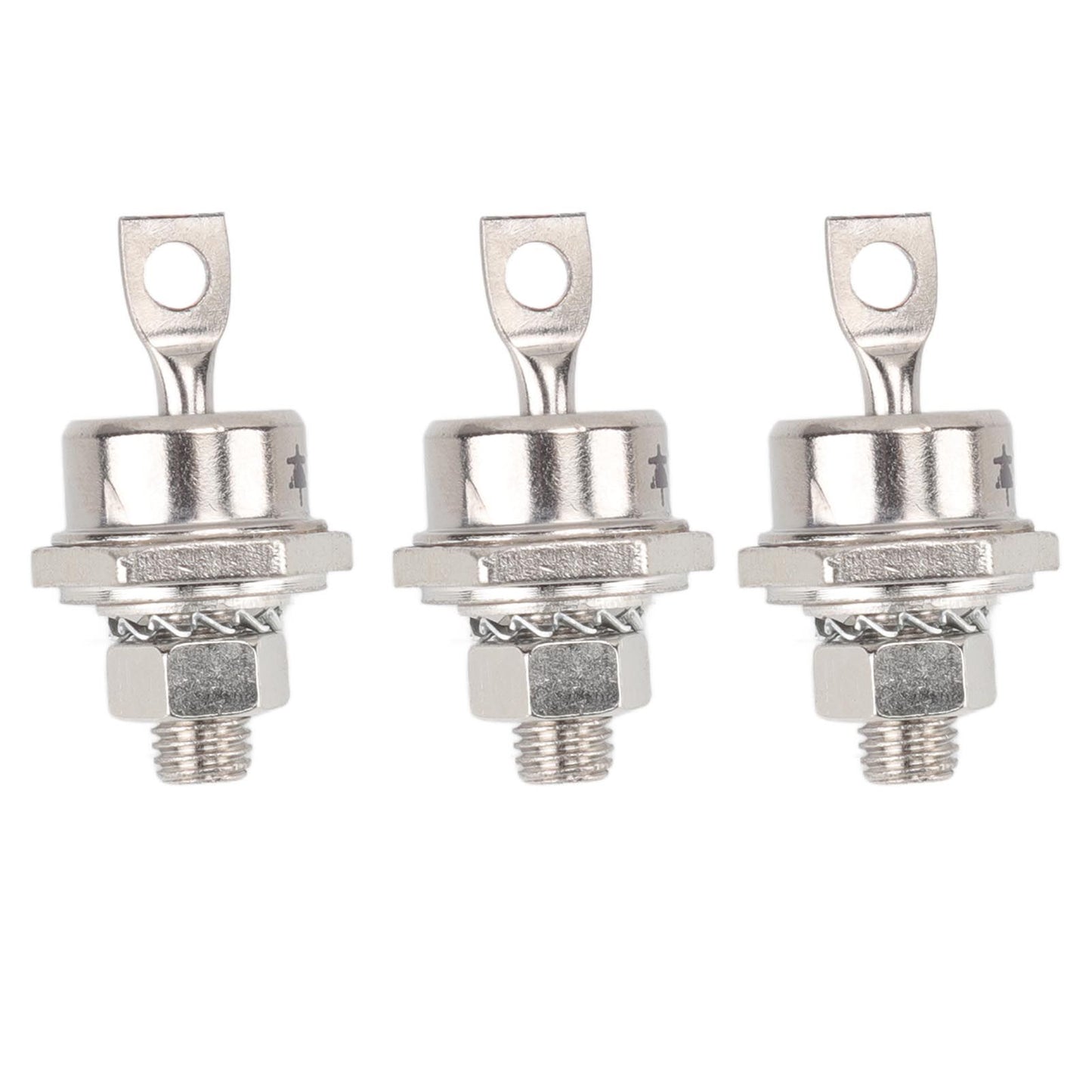 3PCS 70HFR120 70A Rectifier Diode Compact Stable Spiral Rectifier Module for Diesel Generator Accessories Positive Pole