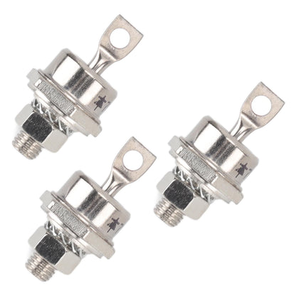 3PCS 70HFR120 70A Rectifier Diode Compact Stable Spiral Rectifier Module for Diesel Generator Accessories Positive Pole