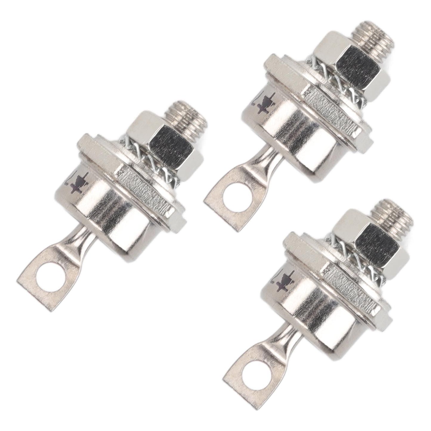 3PCS 70HFR120 70A Rectifier Diode Compact Stable Spiral Rectifier Module for Diesel Generator Accessories Positive Pole