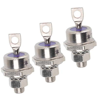 3PCS 70HFR120 70A Rectifier Diode Compact Stable Spiral Rectifier Module for Diesel Generator Accessories Positive Pole