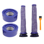 Vacuum Cleaner Pre Post Filter Set High Efficiency Particulate Air Filter with Cleaning Brush for V7 V8