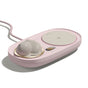 Intelligent Mug Warmer Coaster 55 Degrees Celsius Constant Temperature Cup Heating Mat Pad for Working Pink
