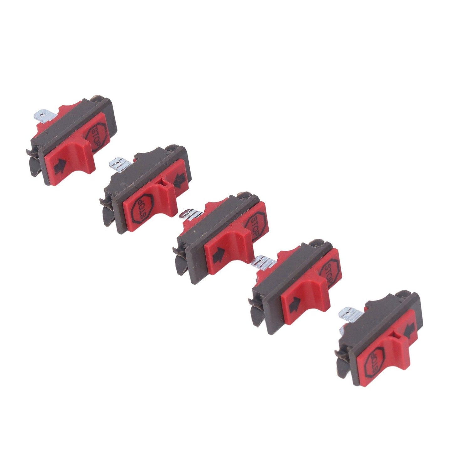 5PCS Chainsaw Flameout Switch ABS Housing 503718201 Chainsaw Engine Motor Stop Switch for Husqvarna 365 371 372 336
