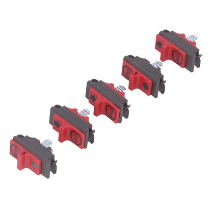 5PCS Chainsaw Flameout Switch ABS Housing 503718201 Chainsaw Engine Motor Stop Switch for Husqvarna 365 371 372 336