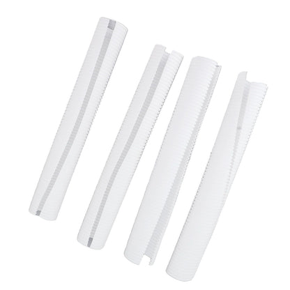 Tree Trunk Protector Plastic Tree Bark Protector Wrap Grow Tubes to Protect Saplings Plants From Deer Rabbit Cats Rodents Mowers 4Pcs
