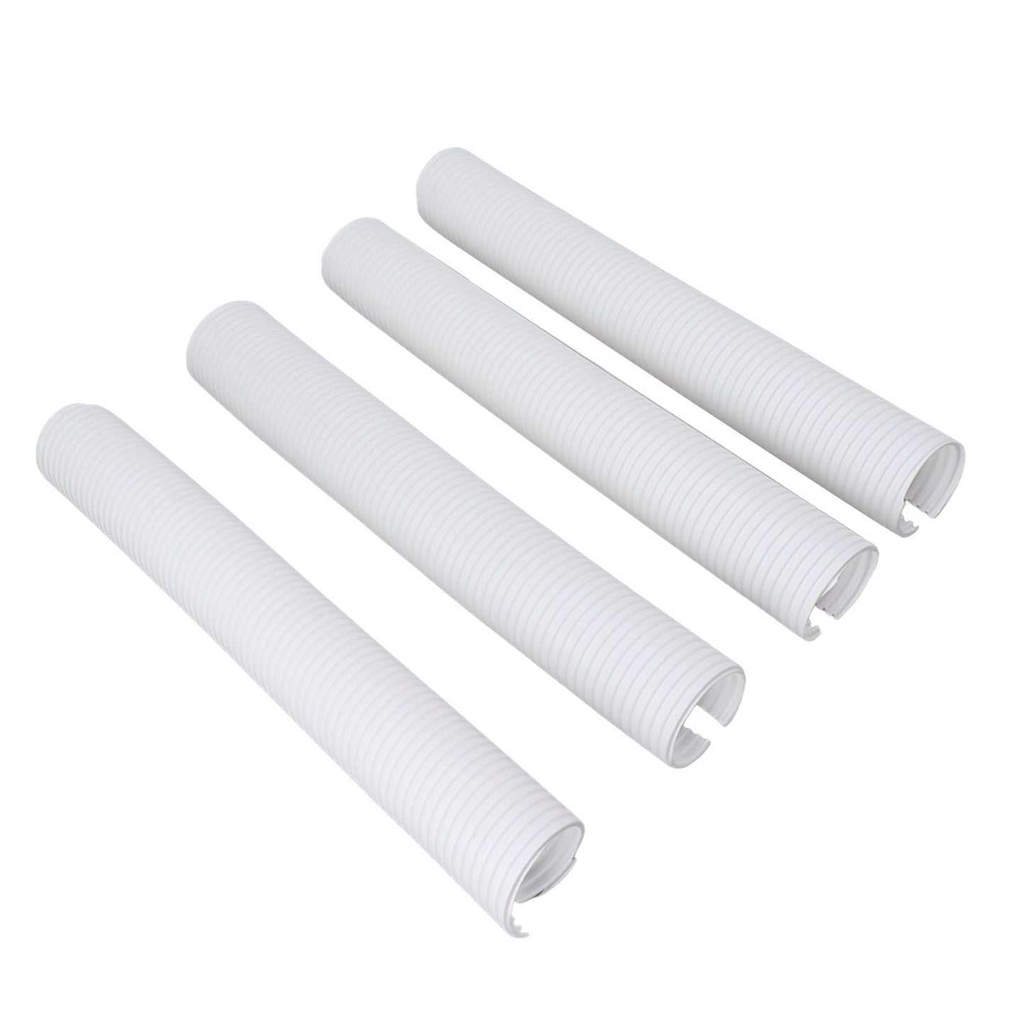 Tree Trunk Protector Plastic Tree Bark Protector Wrap Grow Tubes to Protect Saplings Plants From Deer Rabbit Cats Rodents Mowers 4Pcs