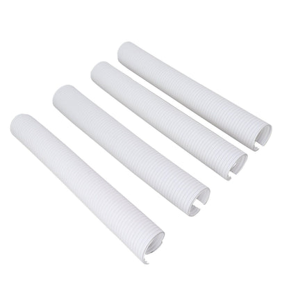 Tree Trunk Protector Plastic Tree Bark Protector Wrap Grow Tubes to Protect Saplings Plants From Deer Rabbit Cats Rodents Mowers 4Pcs