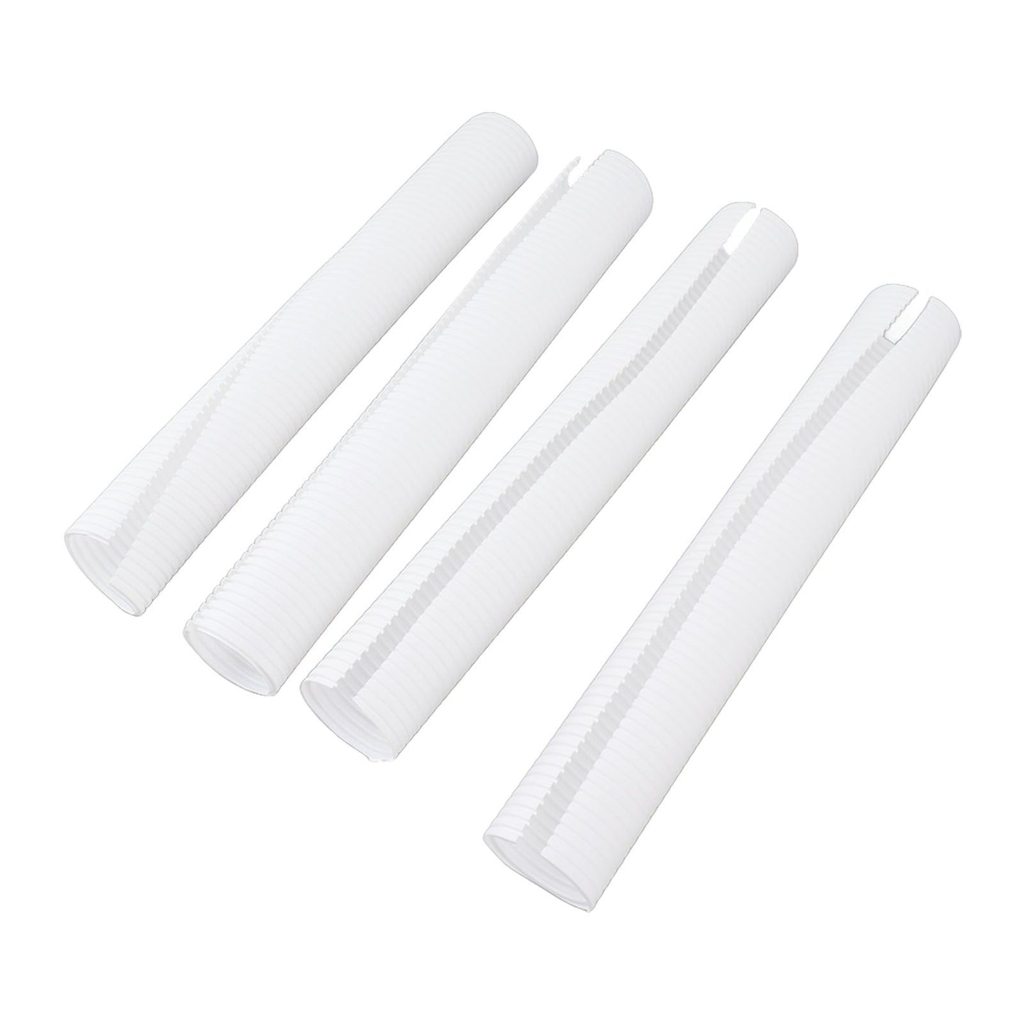 Tree Trunk Protector Plastic Tree Bark Protector Wrap Grow Tubes to Protect Saplings Plants From Deer Rabbit Cats Rodents Mowers 4Pcs