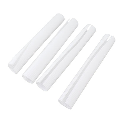 Tree Trunk Protector Plastic Tree Bark Protector Wrap Grow Tubes to Protect Saplings Plants From Deer Rabbit Cats Rodents Mowers 4Pcs