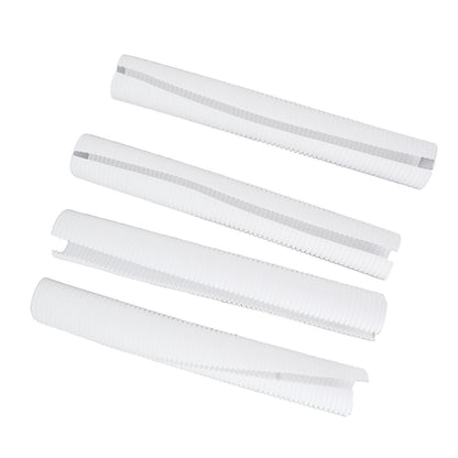 Tree Trunk Protector Plastic Tree Bark Protector Wrap Grow Tubes to Protect Saplings Plants From Deer Rabbit Cats Rodents Mowers 4Pcs