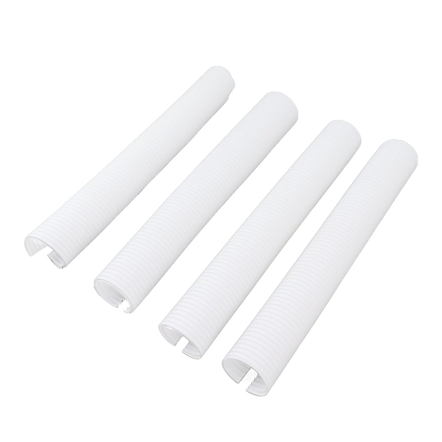Tree Trunk Protector Plastic Tree Bark Protector Wrap Grow Tubes to Protect Saplings Plants From Deer Rabbit Cats Rodents Mowers 4Pcs