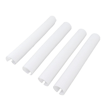 Tree Trunk Protector Plastic Tree Bark Protector Wrap Grow Tubes to Protect Saplings Plants From Deer Rabbit Cats Rodents Mowers 4Pcs