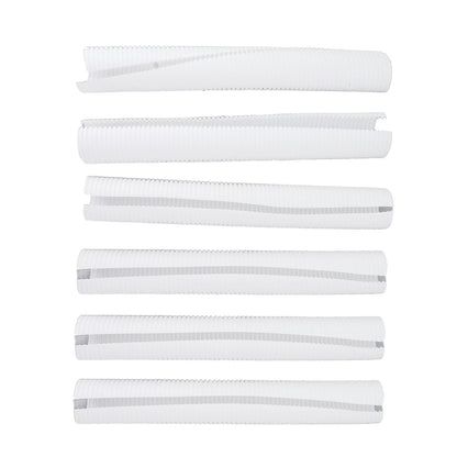 Tree Trunk Protector Plastic Tree Bark Protector Wrap Grow Tubes to Protect Saplings Plants From Deer Rabbit Cats Rodents Mowers 6Pcs