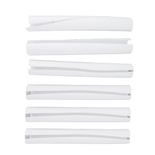 Tree Trunk Protector Plastic Tree Bark Protector Wrap Grow Tubes to Protect Saplings Plants From Deer Rabbit Cats Rodents Mowers 6Pcs