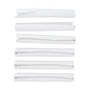 Tree Trunk Protector Plastic Tree Bark Protector Wrap Grow Tubes to Protect Saplings Plants From Deer Rabbit Cats Rodents Mowers 6Pcs