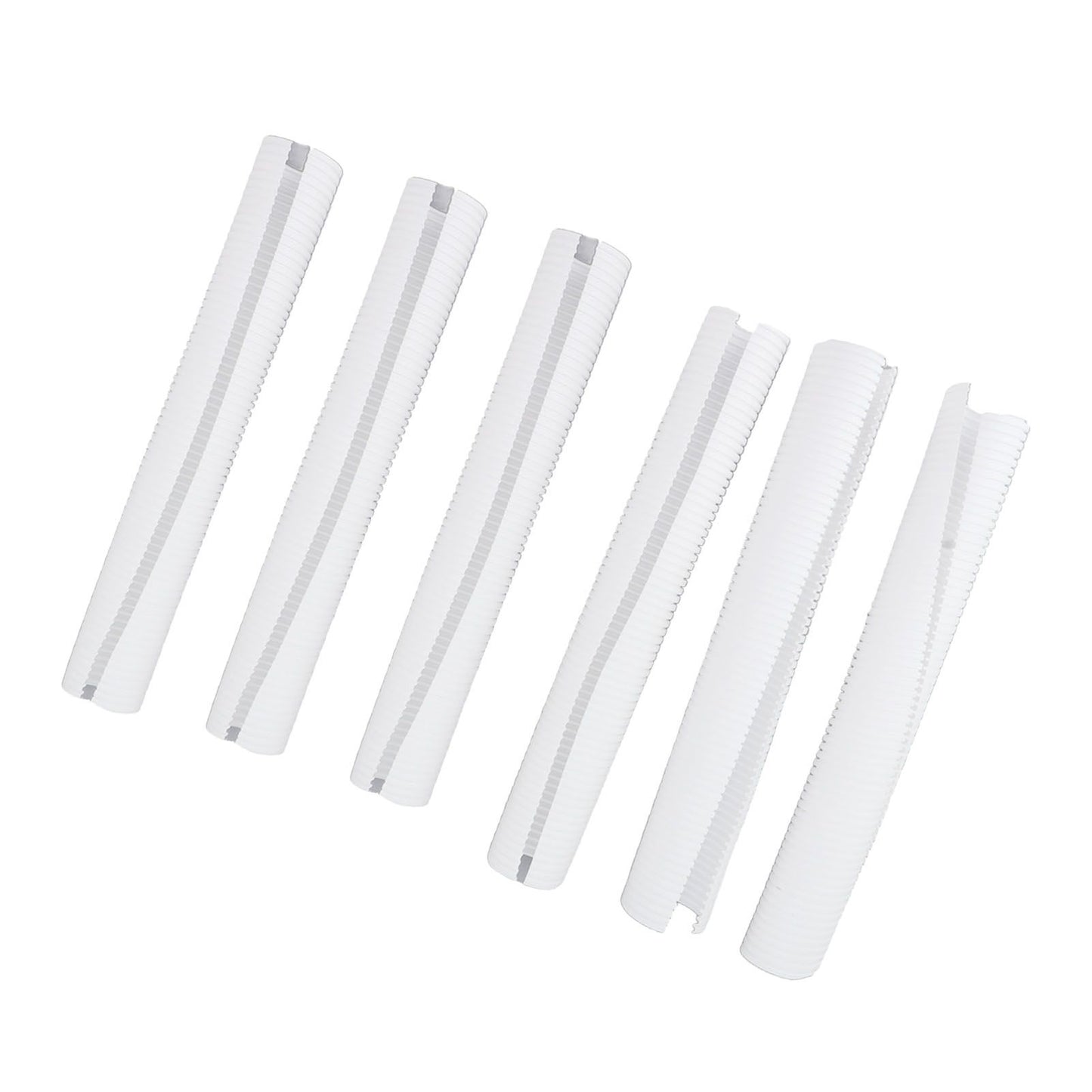 Tree Trunk Protector Plastic Tree Bark Protector Wrap Grow Tubes to Protect Saplings Plants From Deer Rabbit Cats Rodents Mowers 6Pcs