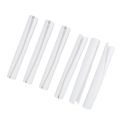 Tree Trunk Protector Plastic Tree Bark Protector Wrap Grow Tubes to Protect Saplings Plants From Deer Rabbit Cats Rodents Mowers 6Pcs