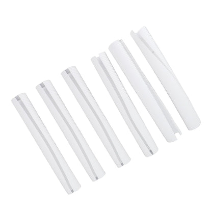 Tree Trunk Protector Plastic Tree Bark Protector Wrap Grow Tubes to Protect Saplings Plants From Deer Rabbit Cats Rodents Mowers 6Pcs
