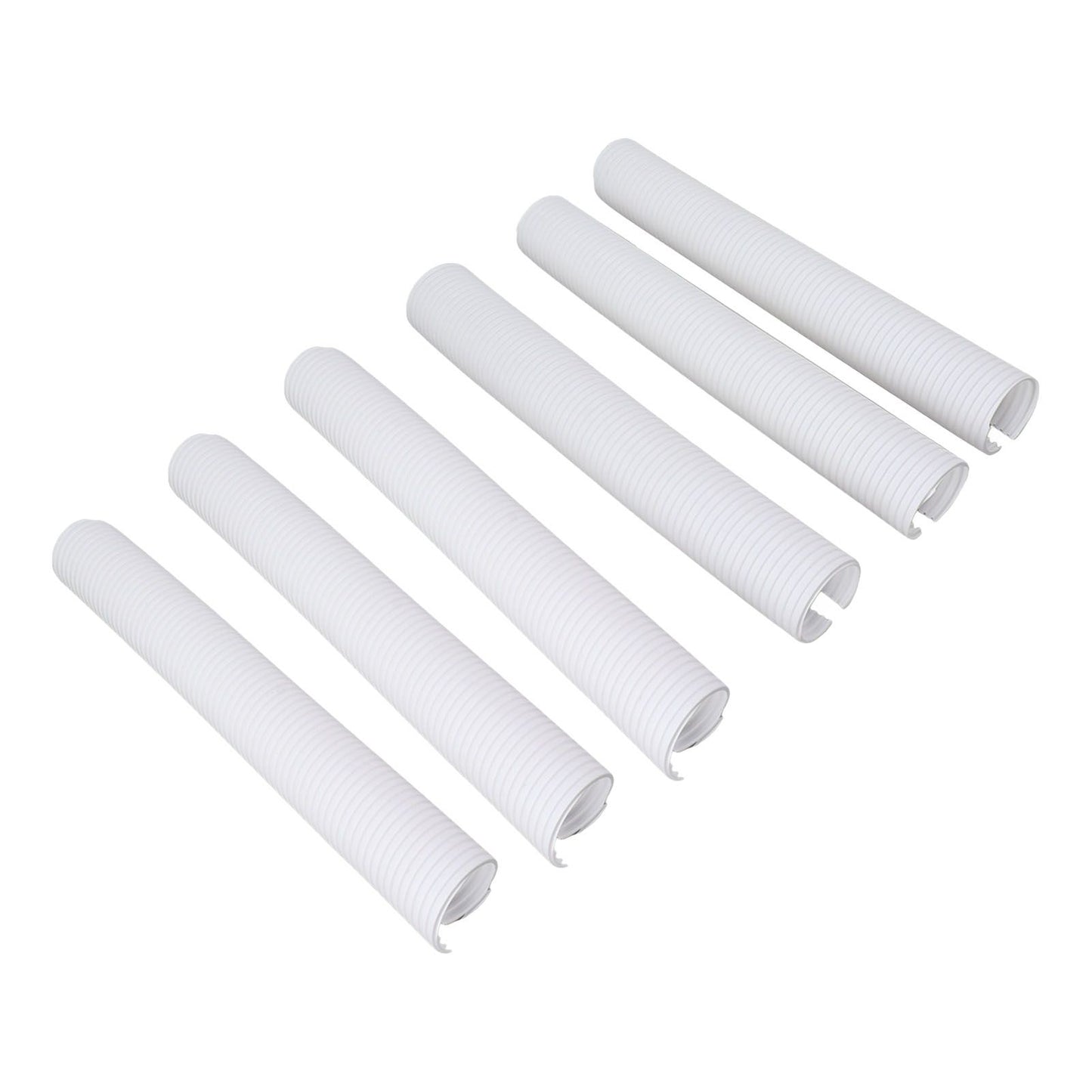 Tree Trunk Protector Plastic Tree Bark Protector Wrap Grow Tubes to Protect Saplings Plants From Deer Rabbit Cats Rodents Mowers 6Pcs