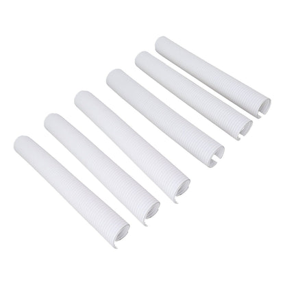 Tree Trunk Protector Plastic Tree Bark Protector Wrap Grow Tubes to Protect Saplings Plants From Deer Rabbit Cats Rodents Mowers 6Pcs