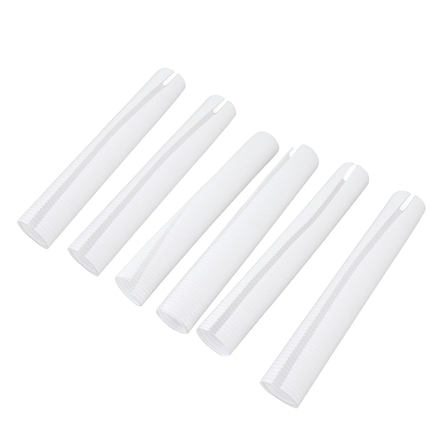 Tree Trunk Protector Plastic Tree Bark Protector Wrap Grow Tubes to Protect Saplings Plants From Deer Rabbit Cats Rodents Mowers 6Pcs
