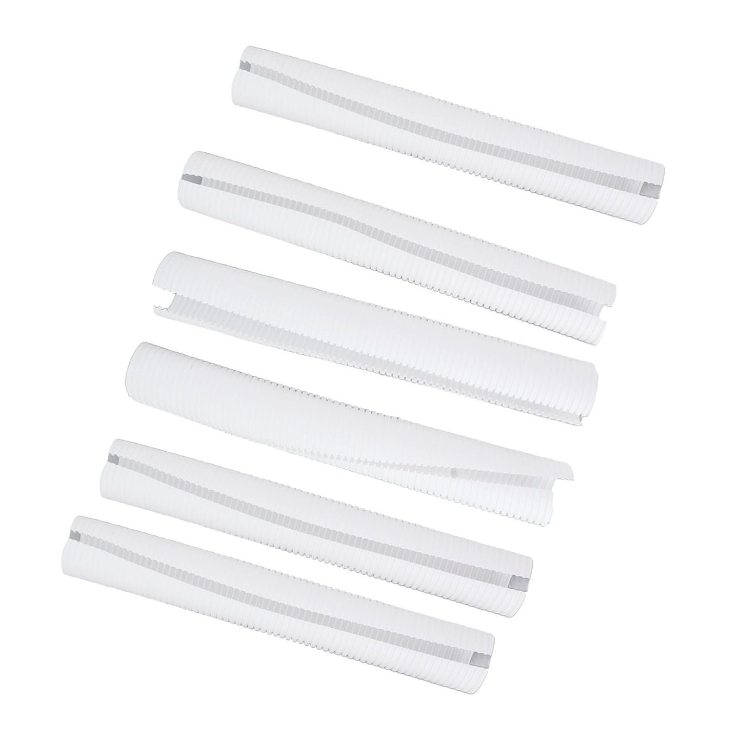 Tree Trunk Protector Plastic Tree Bark Protector Wrap Grow Tubes to Protect Saplings Plants From Deer Rabbit Cats Rodents Mowers 6Pcs