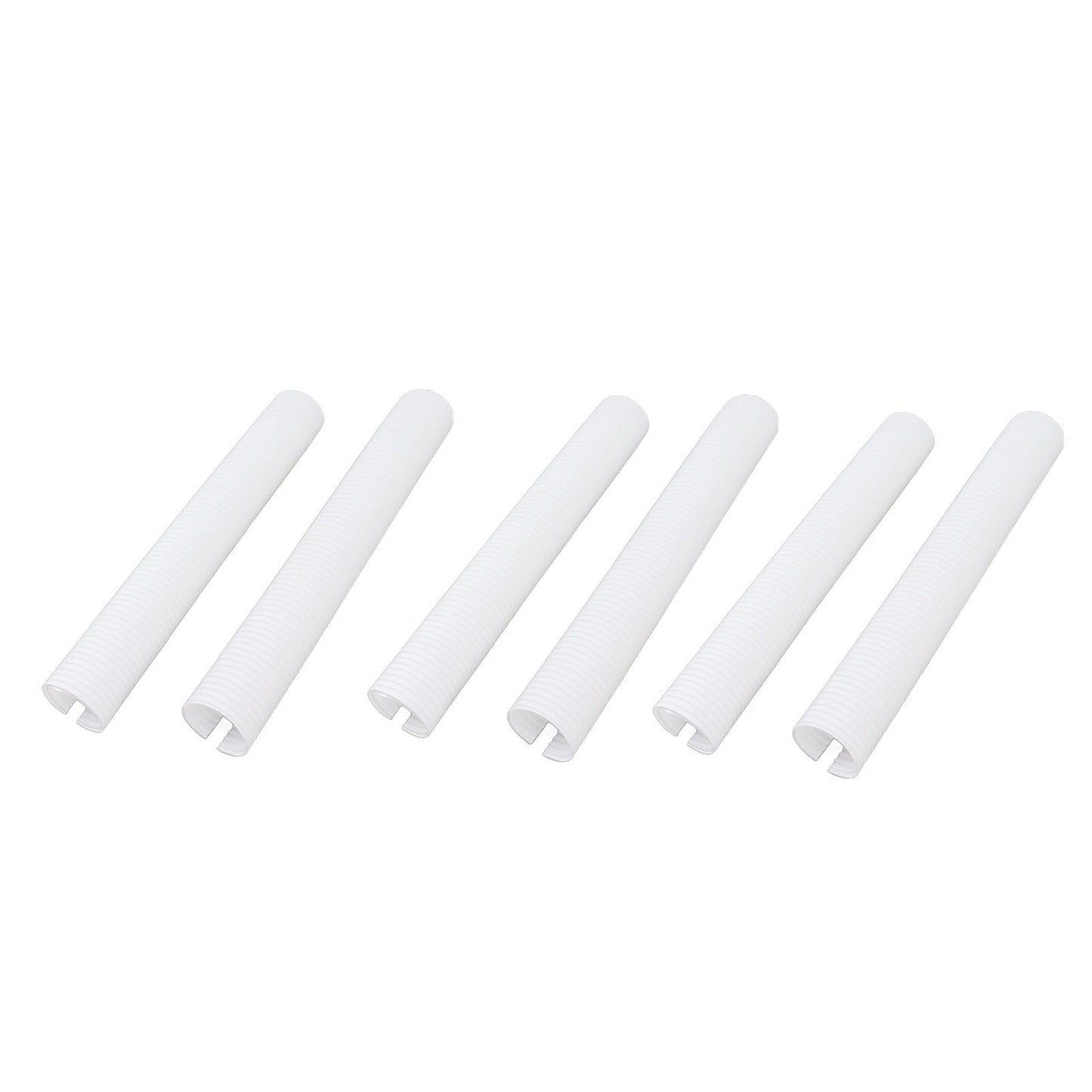 Tree Trunk Protector Plastic Tree Bark Protector Wrap Grow Tubes to Protect Saplings Plants From Deer Rabbit Cats Rodents Mowers 6Pcs