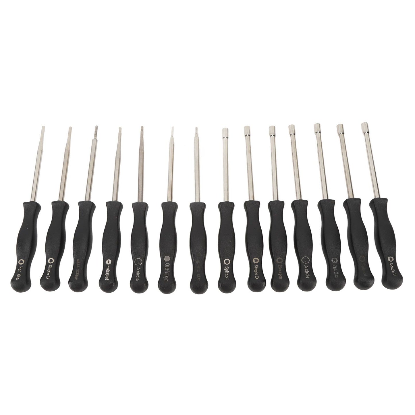14Pcs Carburetor Adjustment Tool ABS Carb Tune Up Adjusting Tool Portable for String Trimmers Chain Saws Leaf Blowers