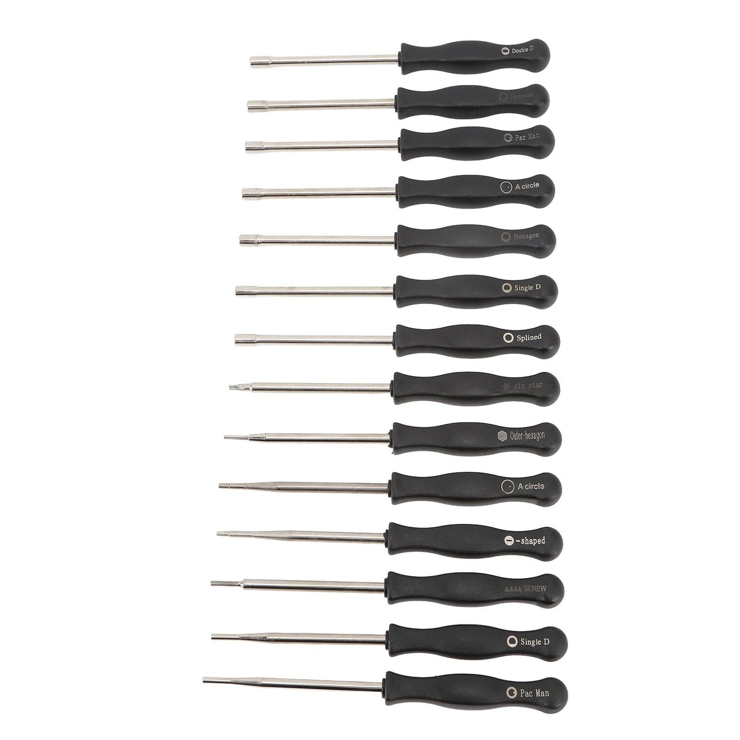 14Pcs Carburetor Adjustment Tool ABS Carb Tune Up Adjusting Tool Portable for String Trimmers Chain Saws Leaf Blowers