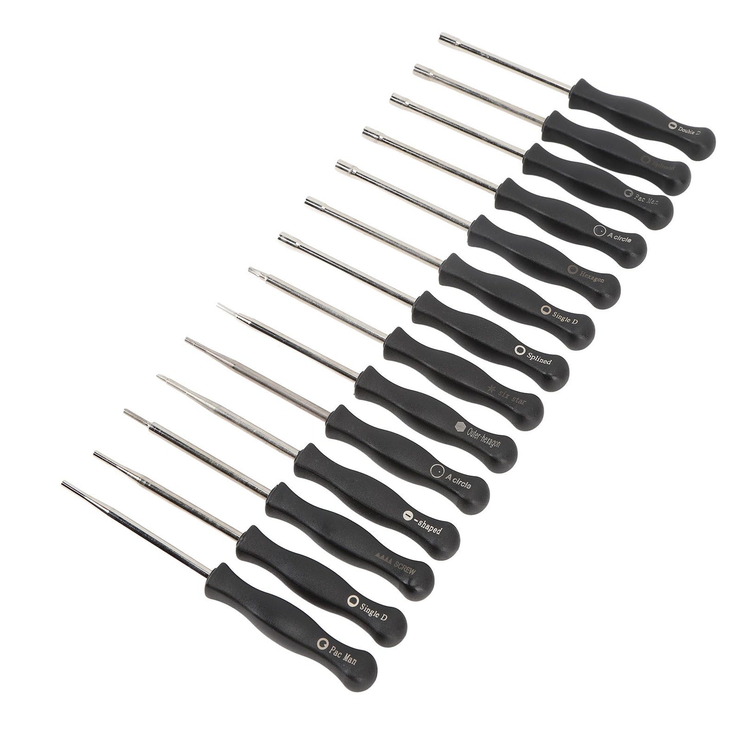14Pcs Carburetor Adjustment Tool ABS Carb Tune Up Adjusting Tool Portable for String Trimmers Chain Saws Leaf Blowers