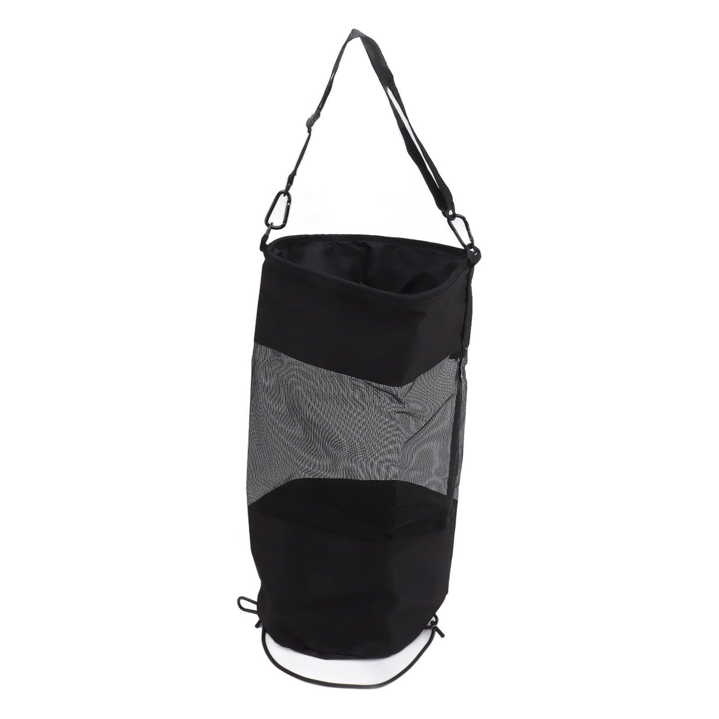 Boat Trash Bag Cylinder Shape Large Capacity Leakage Proof Folding Boat Garbage Container for Home Camping Car
