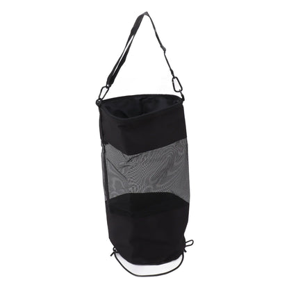 Boat Trash Bag Cylinder Shape Large Capacity Leakage Proof Folding Boat Garbage Container for Home Camping Car