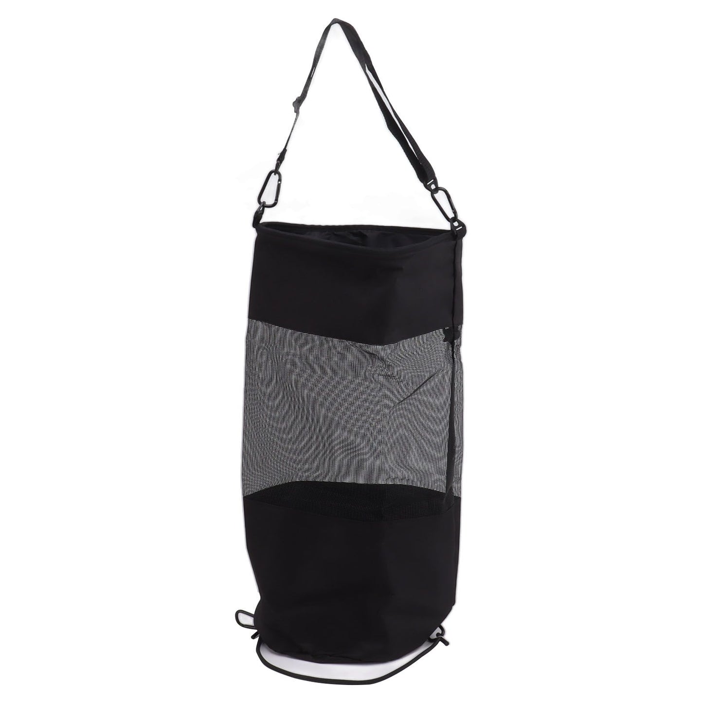 Boat Trash Bag Cylinder Shape Large Capacity Leakage Proof Folding Boat Garbage Container for Home Camping Car